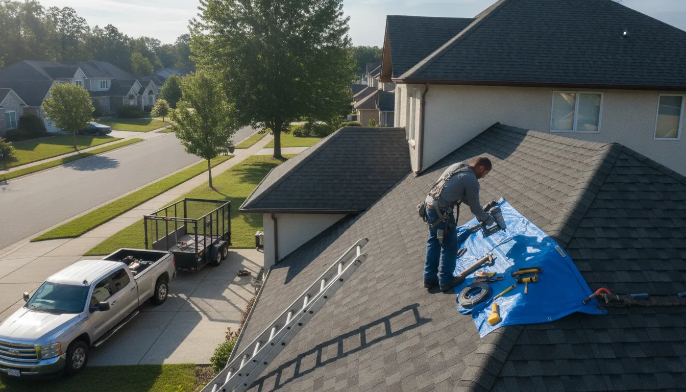 Trusted Storm Damage Roof Repair for Merrillville Homes & Businesses